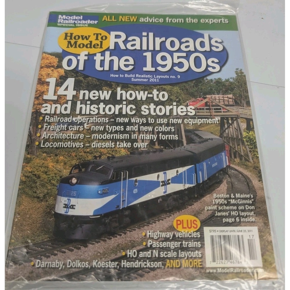 How to Model Railroads in 1950's: Model Railroader Special Issue 2011